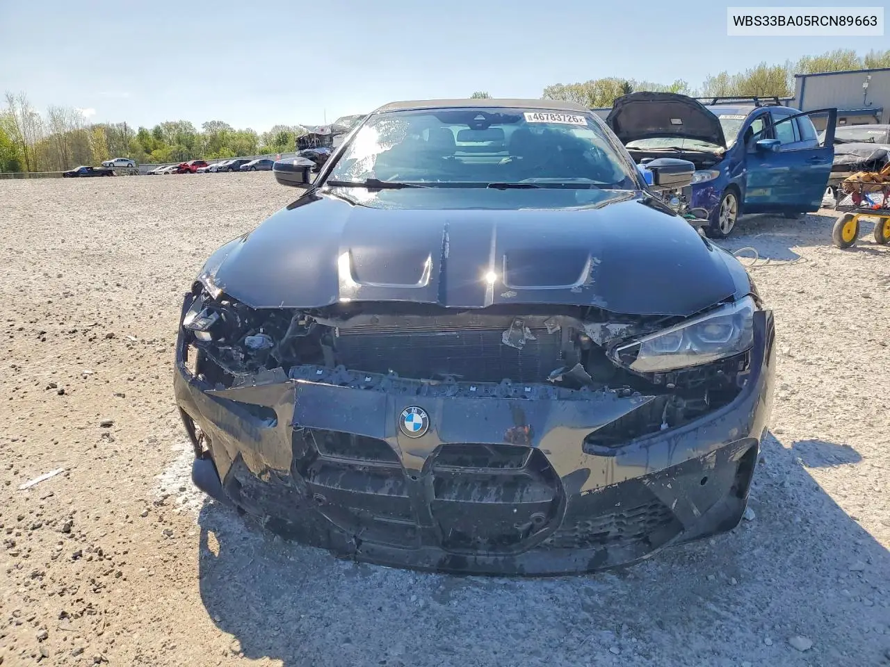 2024 BMW M4 Competition VIN: WBS33BA05RCN89663 Lot: 46783726