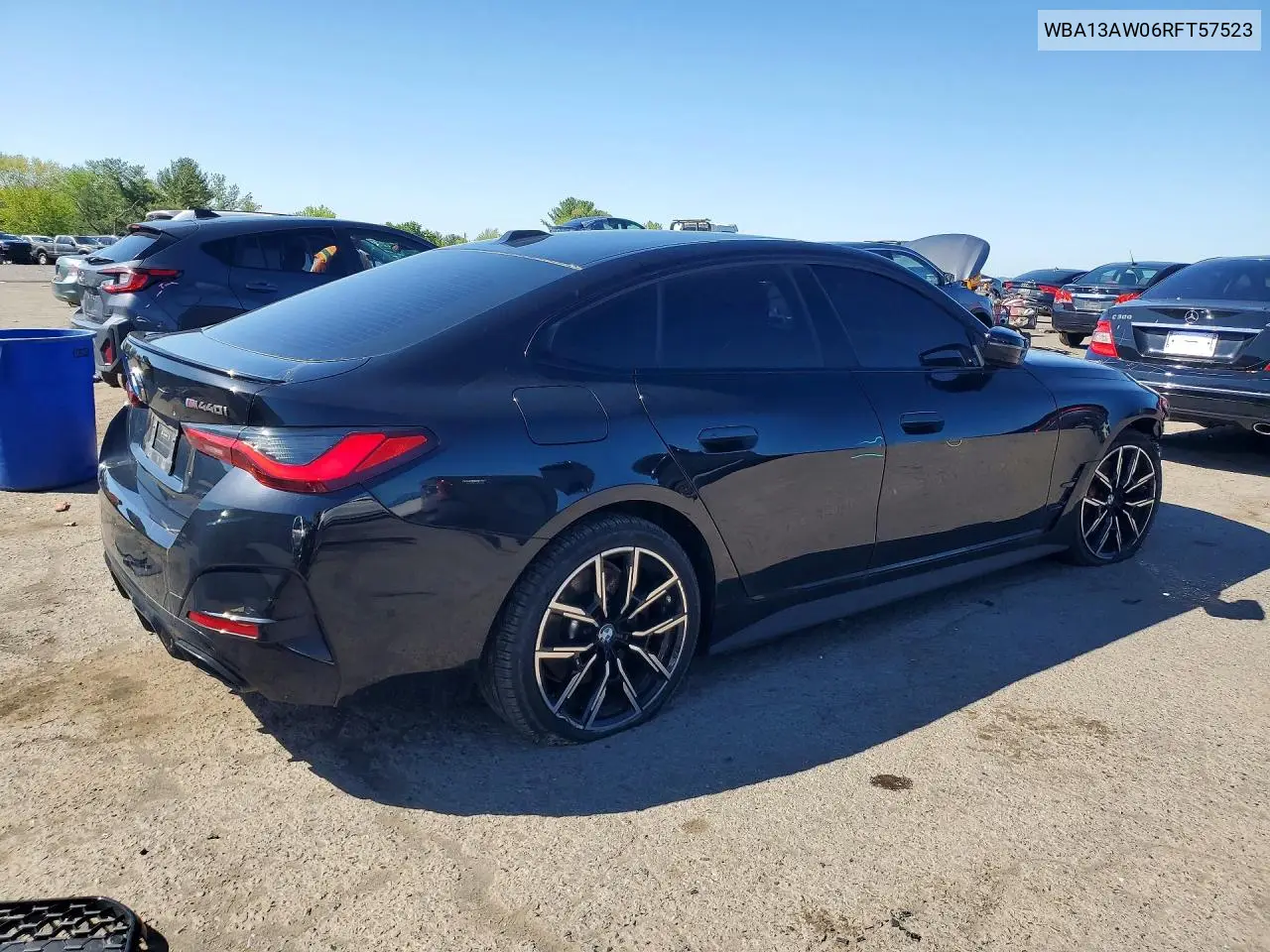 2024 BMW M440Xi Gran Coupe VIN: WBA13AW06RFT57523 Lot: 47720516