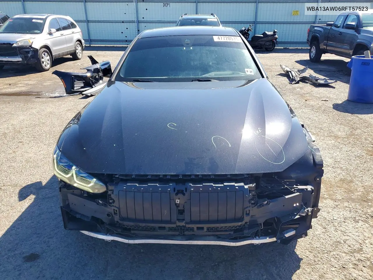 2024 BMW M440Xi Gran Coupe VIN: WBA13AW06RFT57523 Lot: 47720516