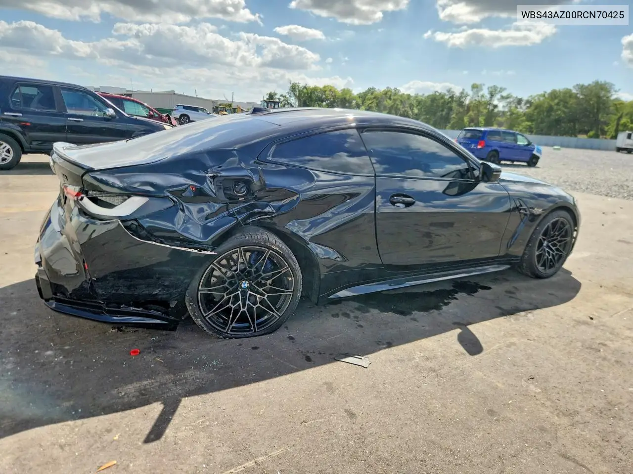 2024 BMW M4 Competition VIN: WBS43AZ00RCN70425 Lot: 49851636