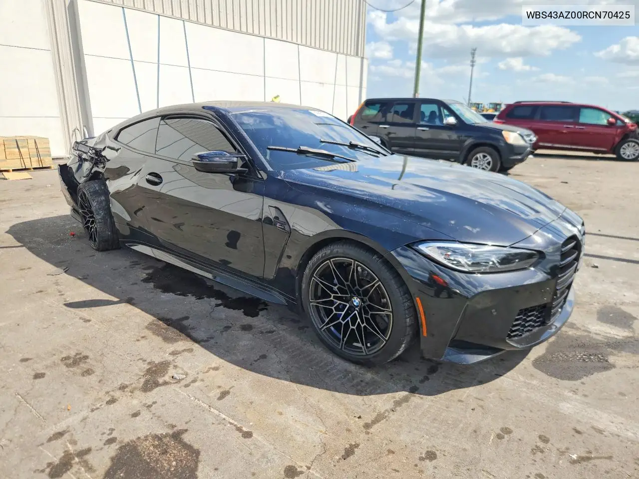 2024 BMW M4 Competition VIN: WBS43AZ00RCN70425 Lot: 49851636