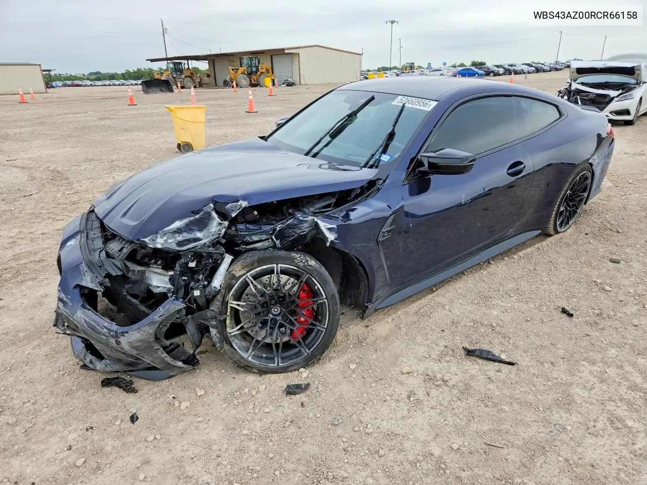 2024 BMW M4 Competition VIN: WBS43AZ00RCR66158 Lot: 52660956