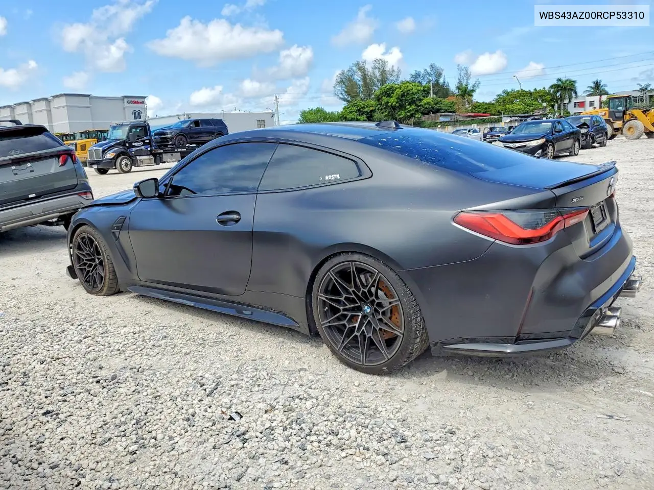 2024 BMW M4 Competition VIN: WBS43AZ00RCP53310 Lot: 54723216