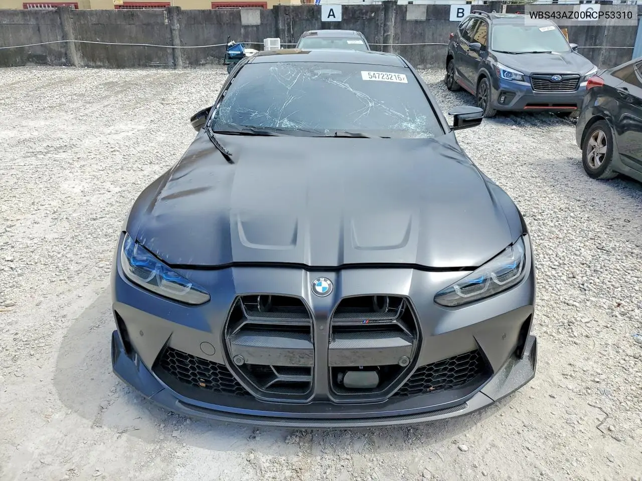 2024 BMW M4 Competition VIN: WBS43AZ00RCP53310 Lot: 54723216