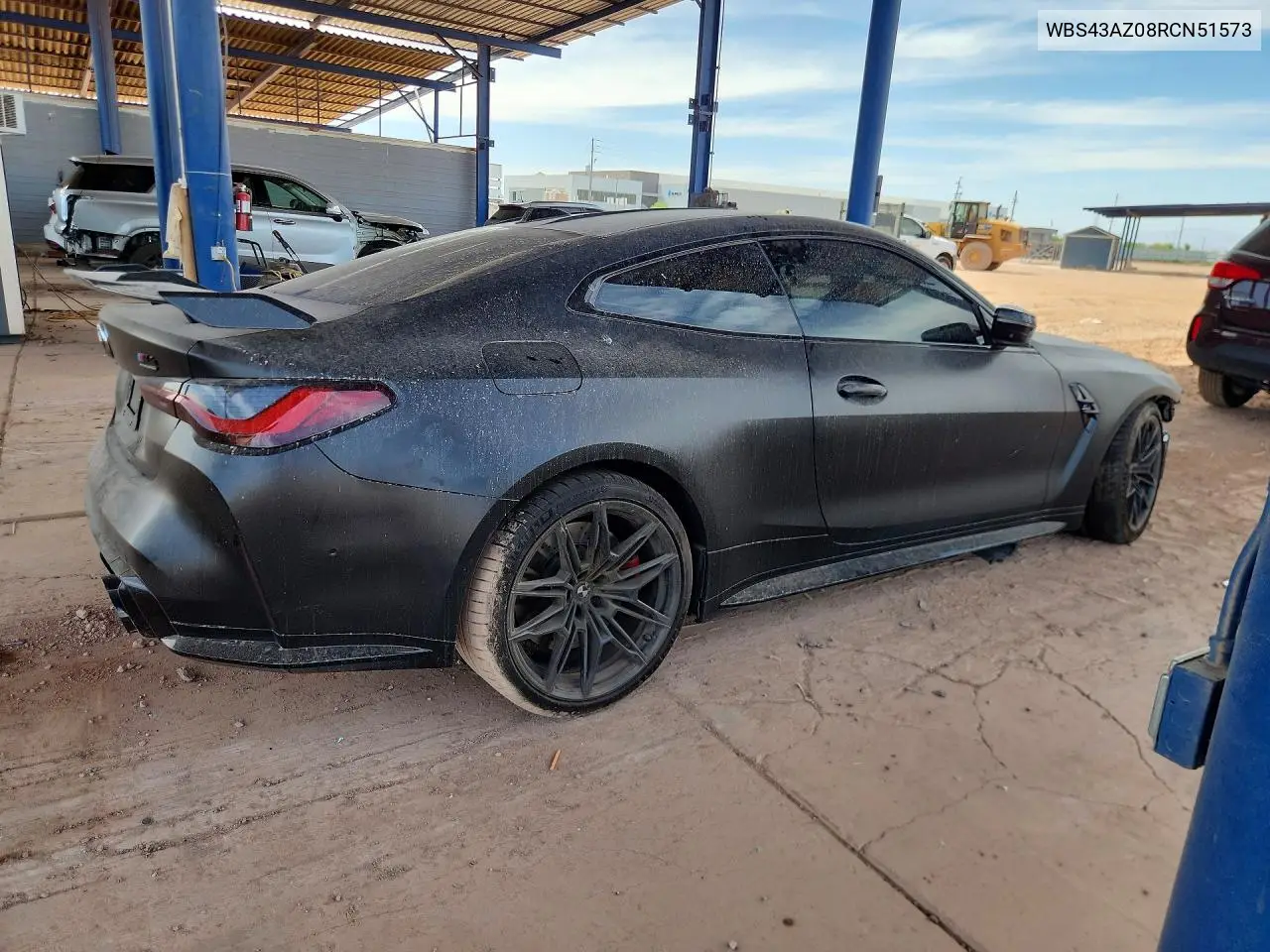 2024 BMW M4 Competition VIN: WBS43AZ08RCN51573 Lot: 56856976