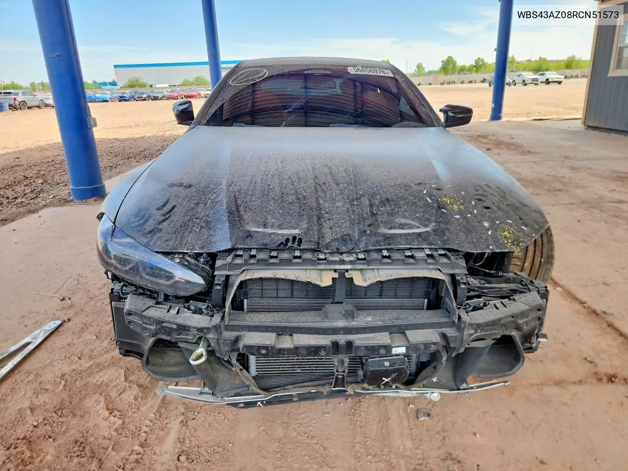 2024 BMW M4 Competition VIN: WBS43AZ08RCN51573 Lot: 56856976