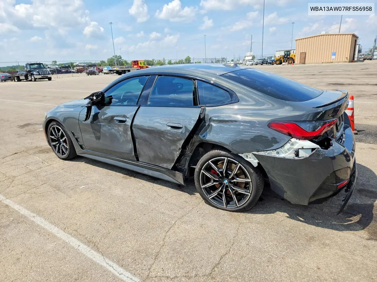 2024 BMW M440Xi Gran Coupe VIN: WBA13AW07RFS56958 Lot: 59846106