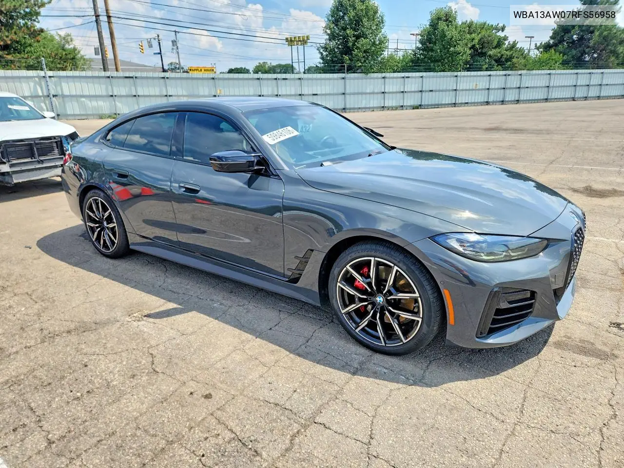2024 BMW M440Xi Gran Coupe VIN: WBA13AW07RFS56958 Lot: 59846106