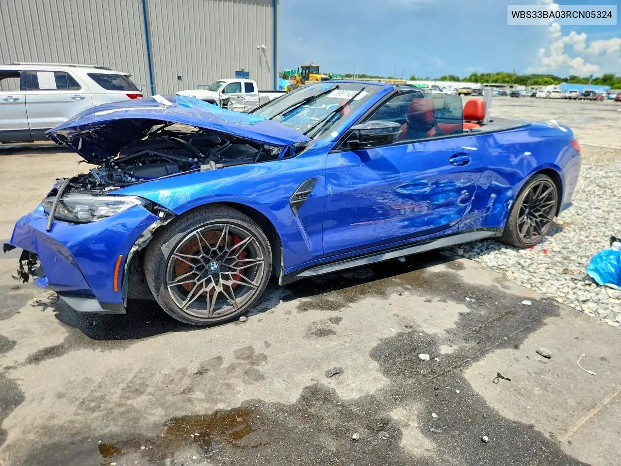 2024 BMW M4 Competition VIN: WBS33BA03RCN05324 Lot: 59914306