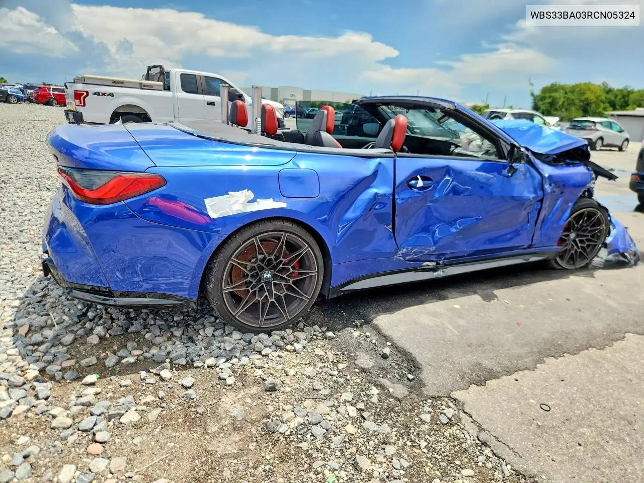2024 BMW M4 Competition VIN: WBS33BA03RCN05324 Lot: 59914306
