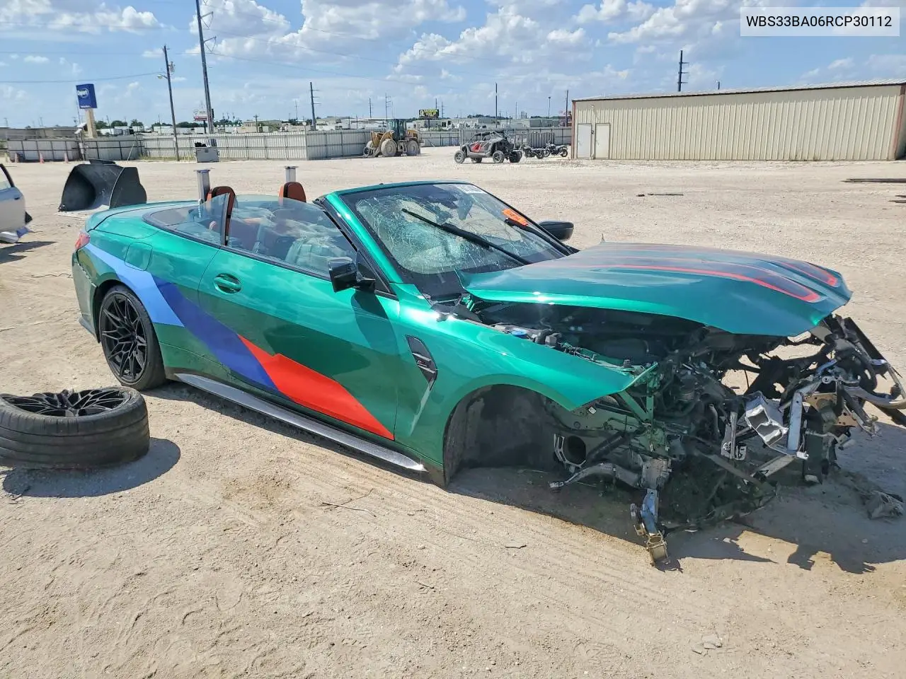 2024 BMW M4 Competition VIN: WBS33BA06RCP30112 Lot: 60174006