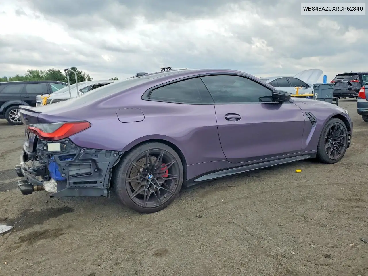 2024 BMW M4 Competition VIN: WBS43AZ0XRCP62340 Lot: 61271436