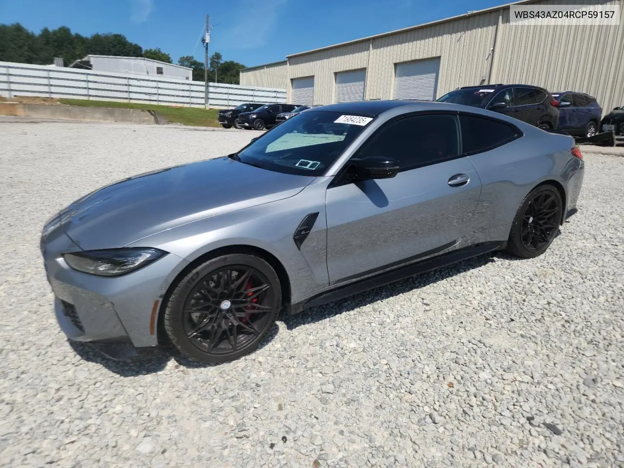 2024 BMW M4 Competition VIN: WBS43AZ04RCP59157 Lot: 71984235