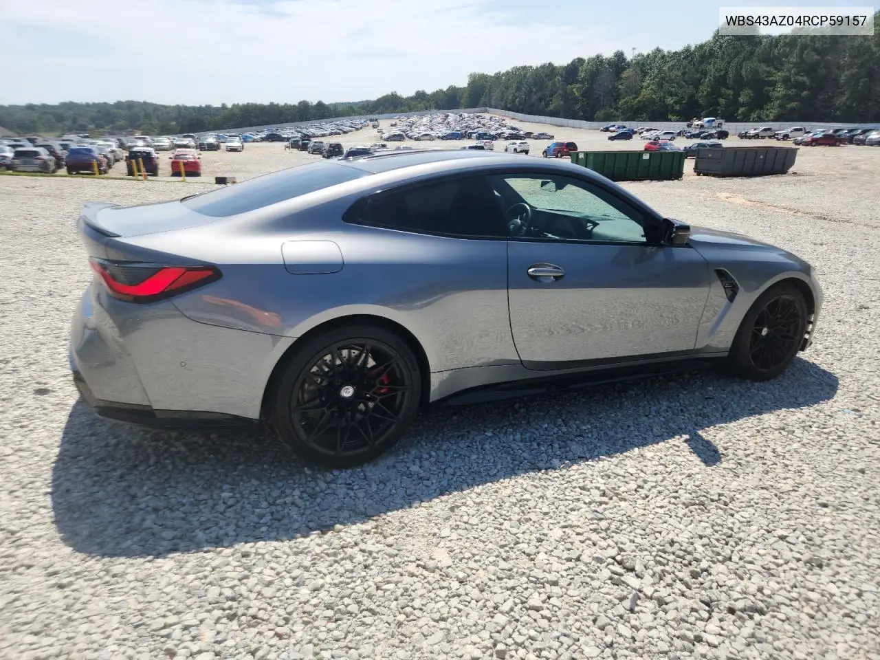 2024 BMW M4 Competition VIN: WBS43AZ04RCP59157 Lot: 71984235