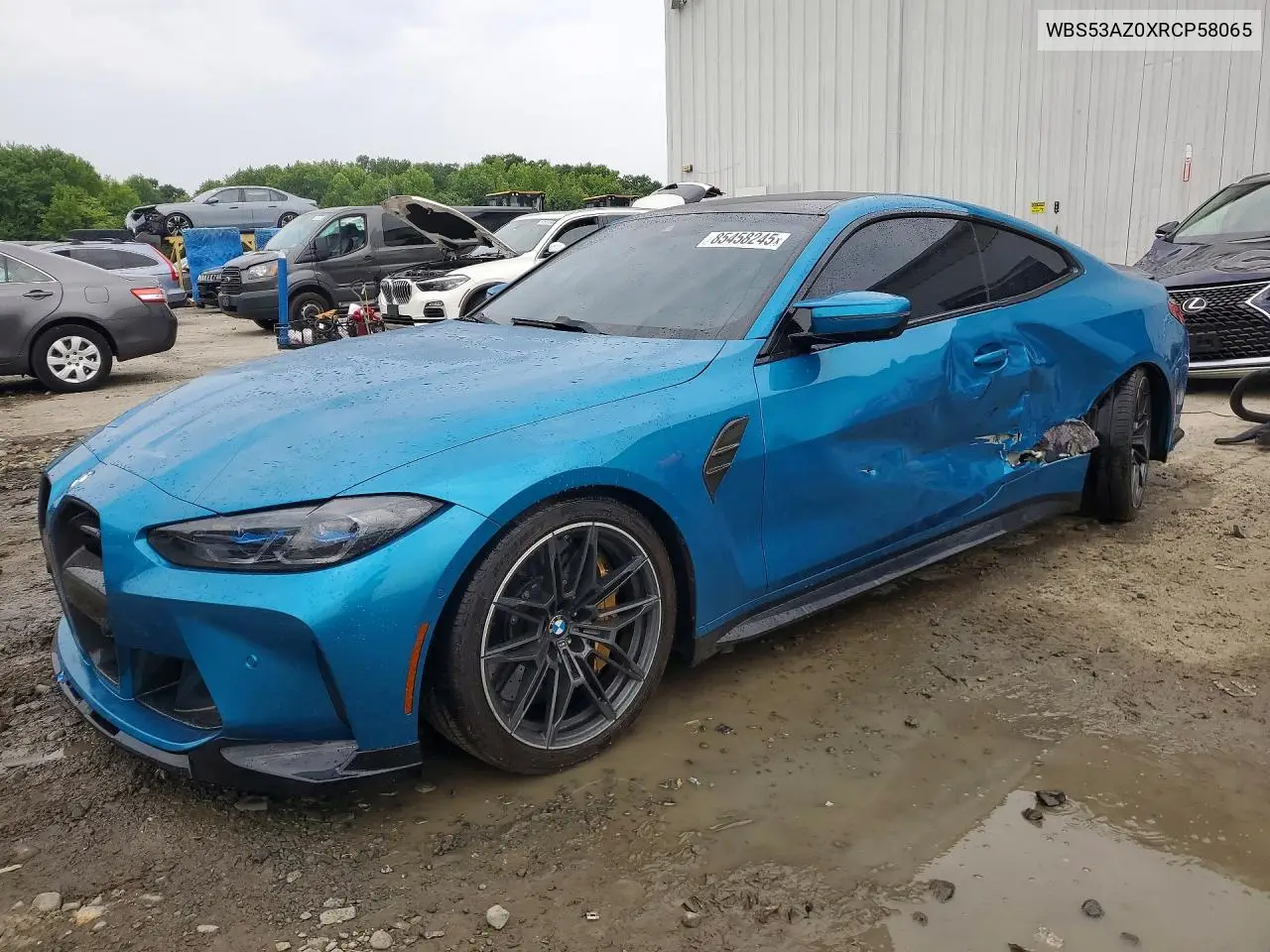 2024 BMW M4 VIN: WBS53AZ0XRCP58065 Lot: 85458245
