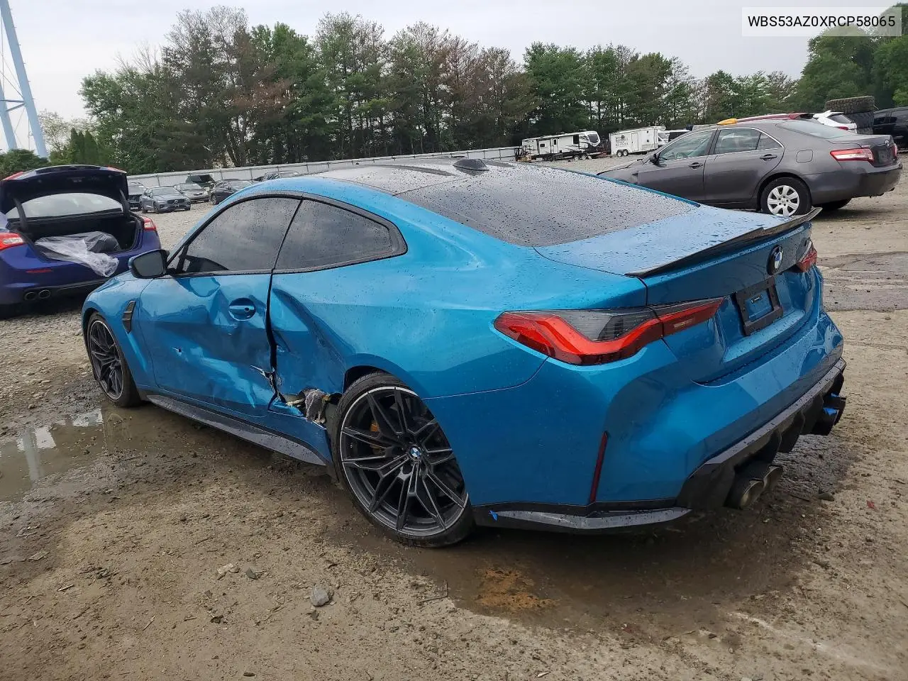 2024 BMW M4 VIN: WBS53AZ0XRCP58065 Lot: 85458245