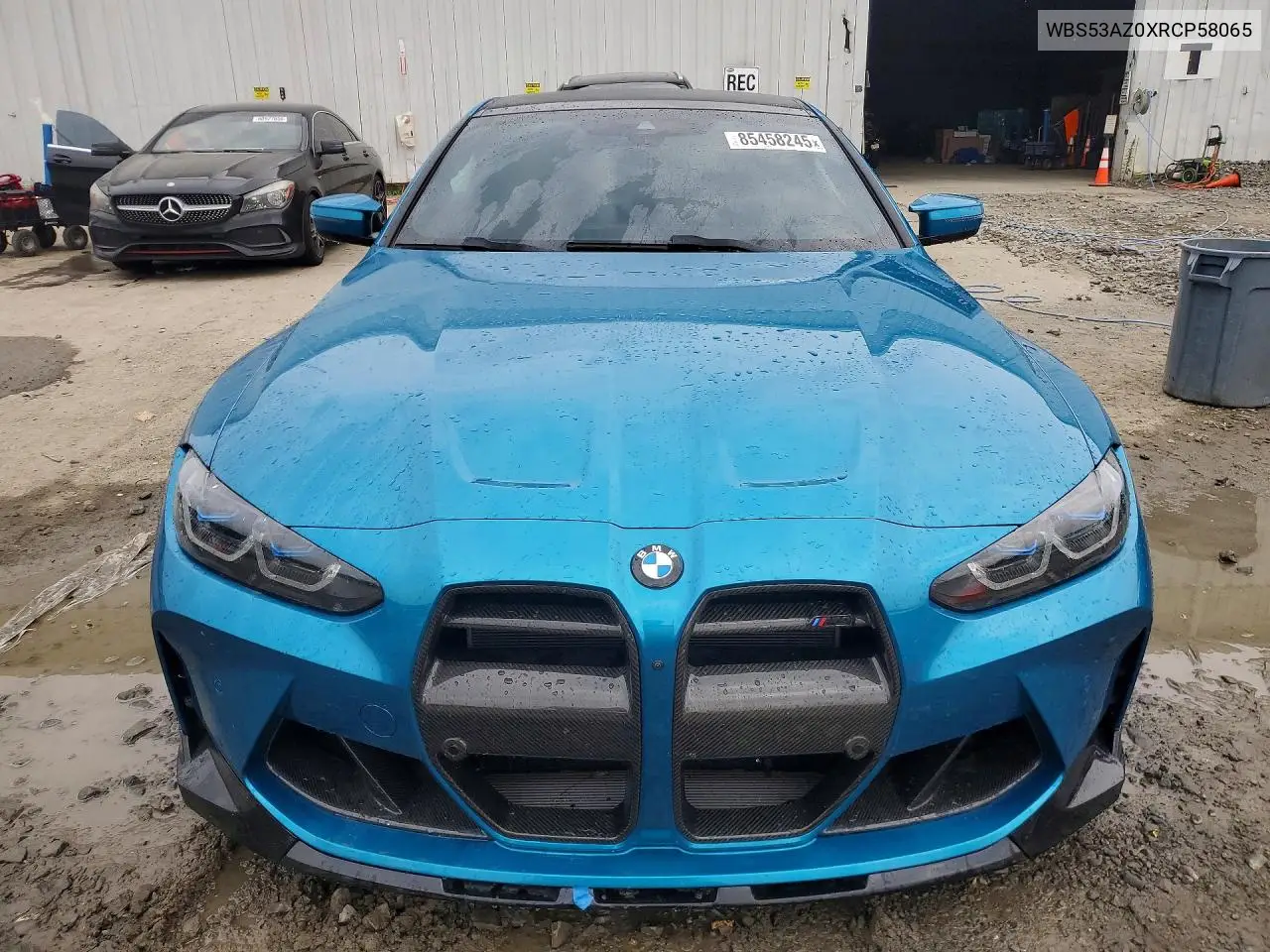 2024 BMW M4 VIN: WBS53AZ0XRCP58065 Lot: 85458245