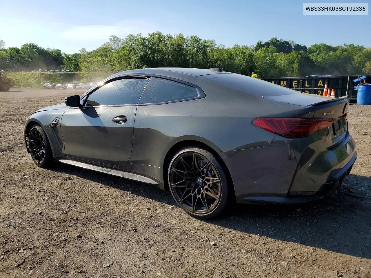 2025 BMW M4 Competition VIN: WBS33HK03SCT92336 Lot: 53284676