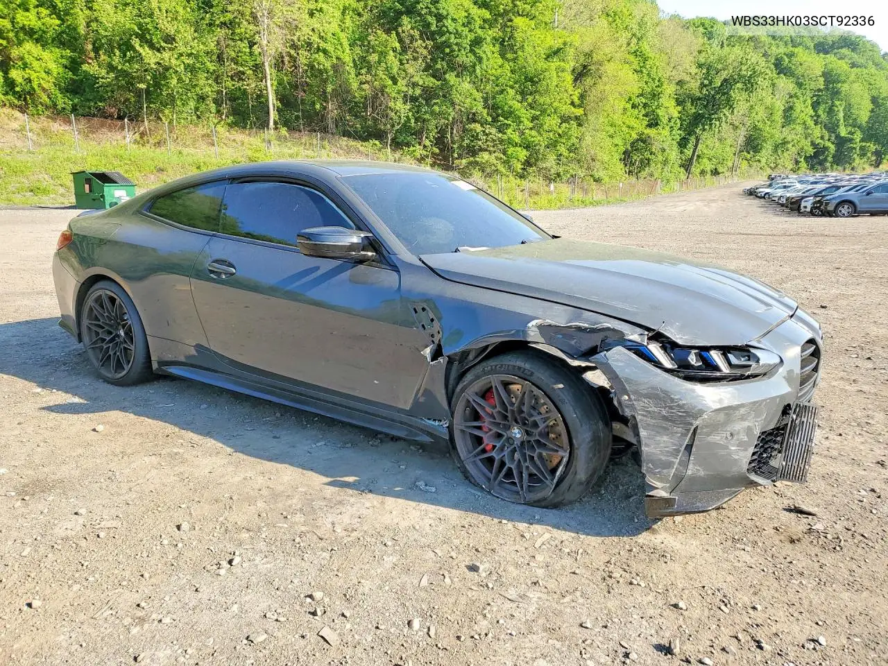 2025 BMW M4 Competition VIN: WBS33HK03SCT92336 Lot: 53284676