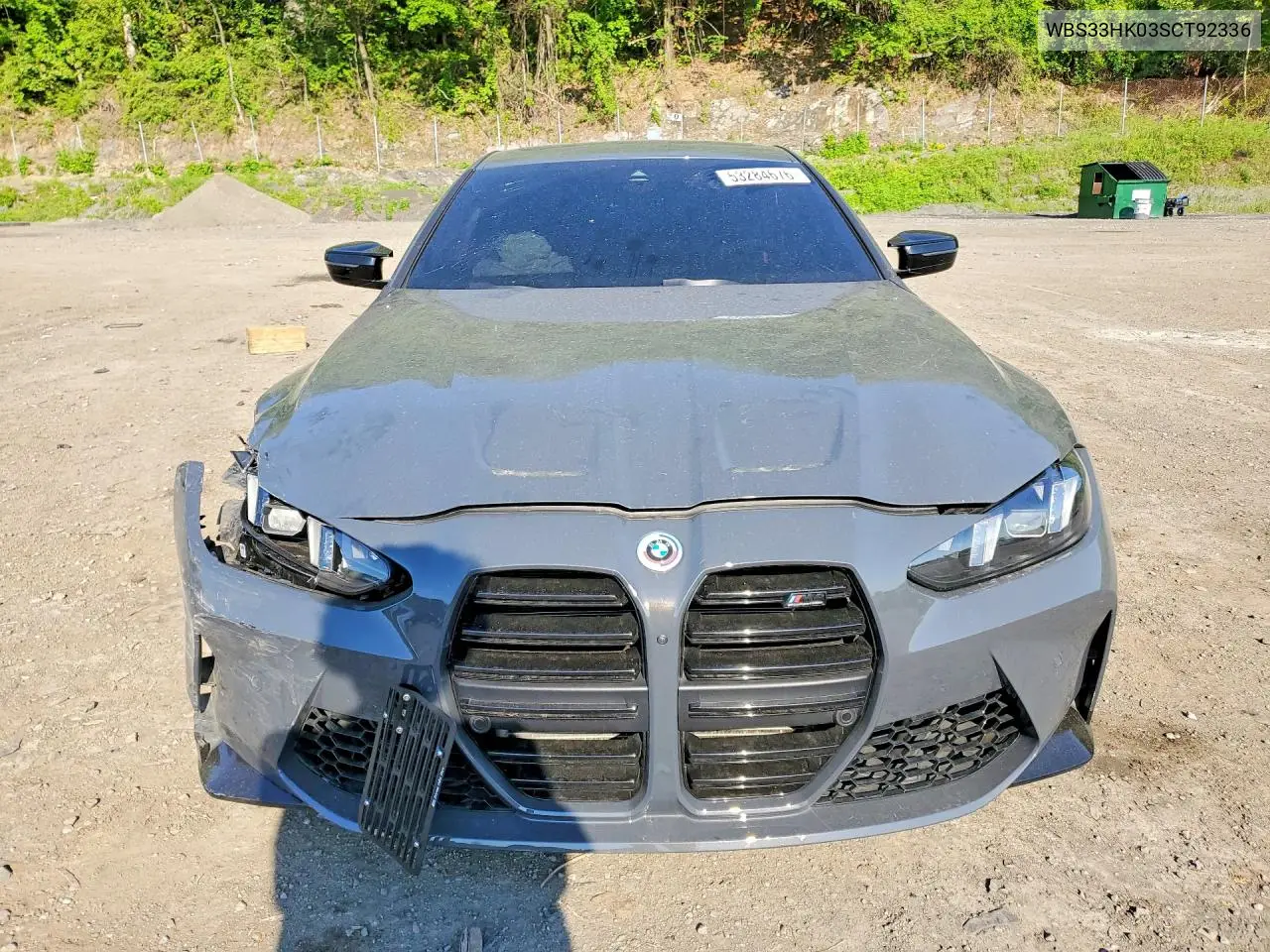 2025 BMW M4 Competition VIN: WBS33HK03SCT92336 Lot: 53284676