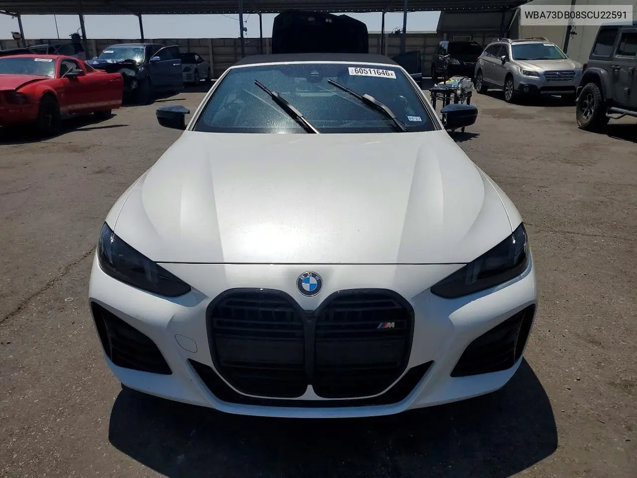 2025 BMW M440Xi VIN: WBA73DB08SCU22591 Lot: 60511646