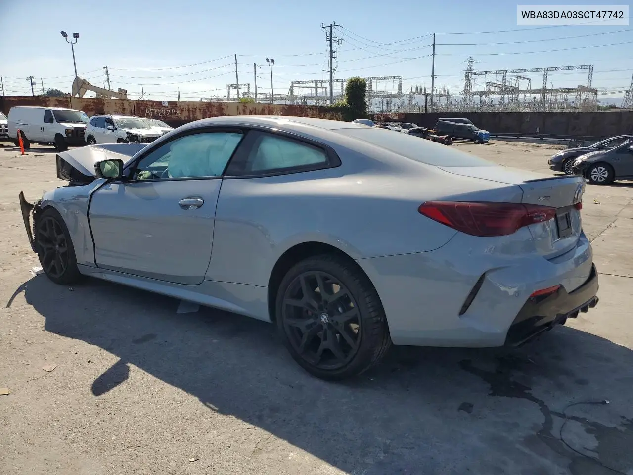 2025 BMW M440Xi VIN: WBA83DA03SCT47742 Lot: 79086535