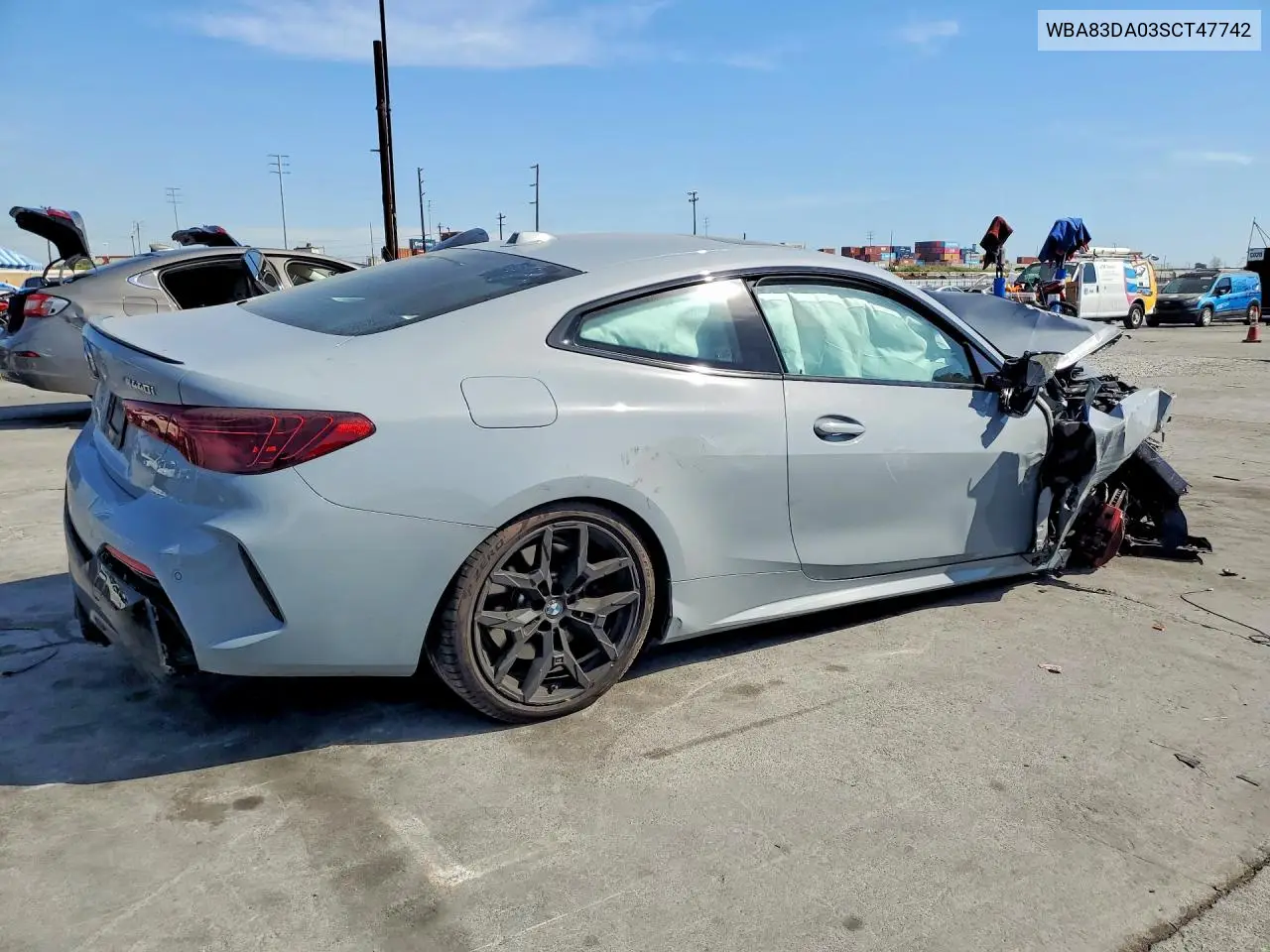 2025 BMW M440Xi VIN: WBA83DA03SCT47742 Lot: 79086535