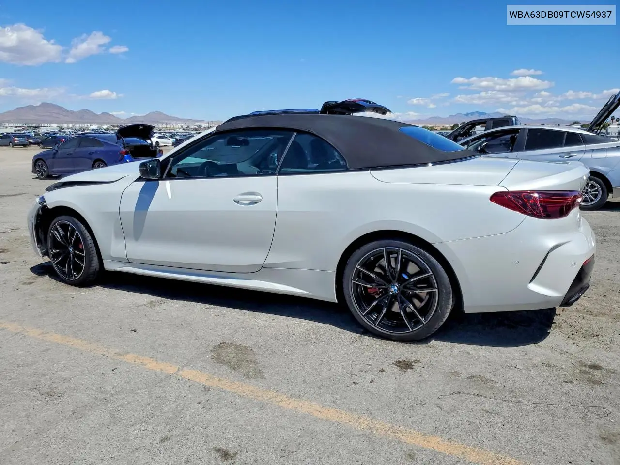 2026 BMW M440I VIN: WBA63DB09TCW54937 Lot: 50096956