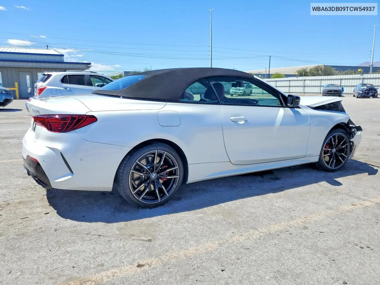 2026 BMW M440I VIN: WBA63DB09TCW54937 Lot: 50096956