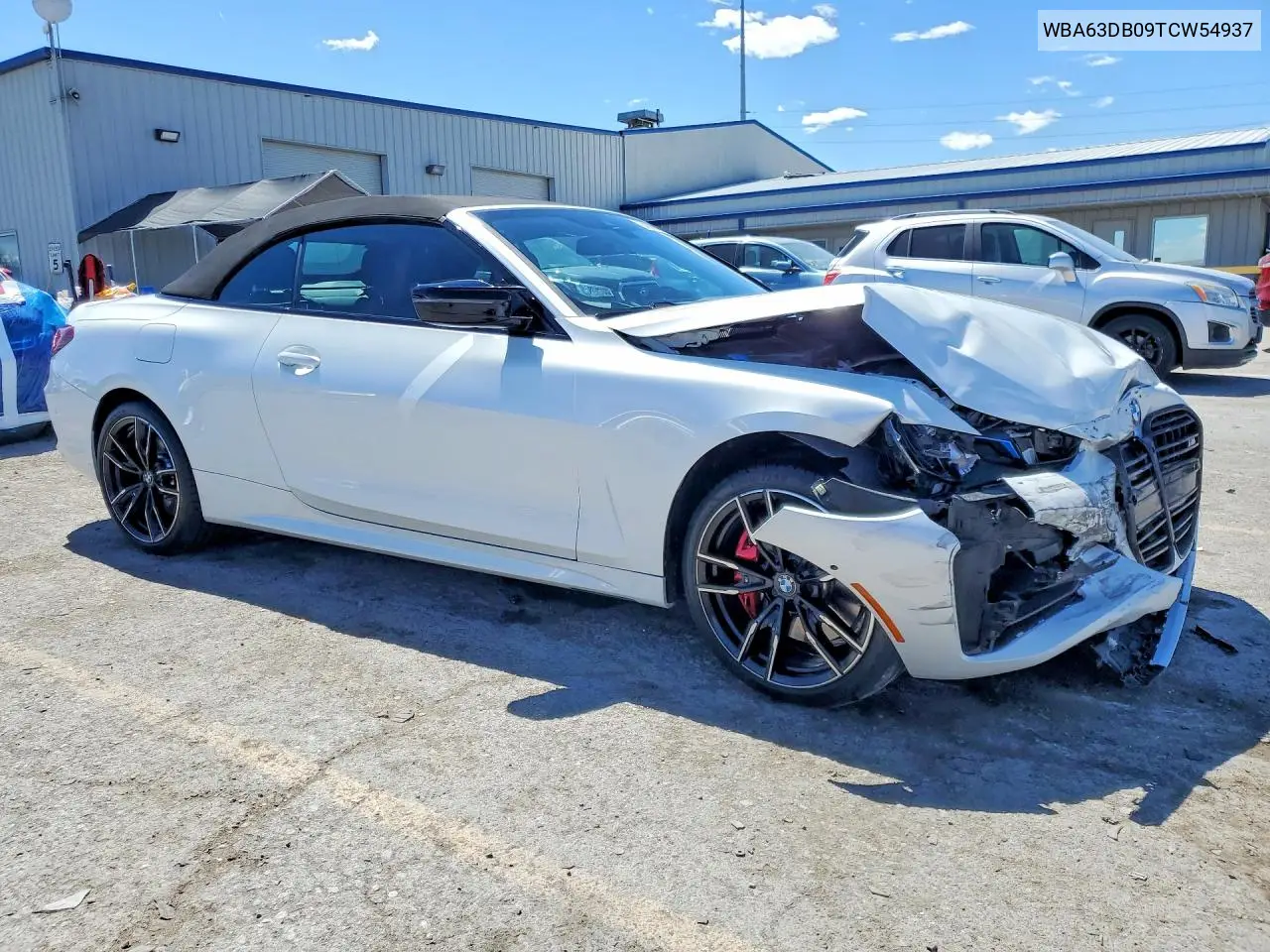 2026 BMW M440I VIN: WBA63DB09TCW54937 Lot: 50096956