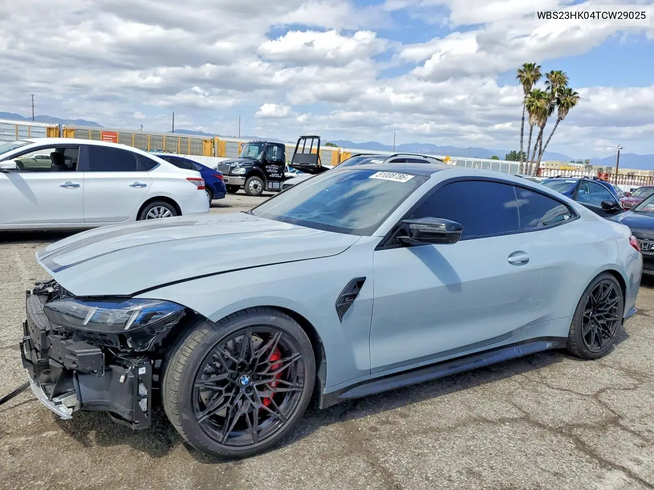 2026 BMW M4 Competition VIN: WBS23HK04TCW29025 Lot: 51008786