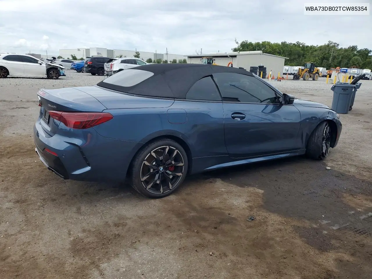 2026 BMW M440Xi VIN: WBA73DB02TCW85354 Lot: 55649166