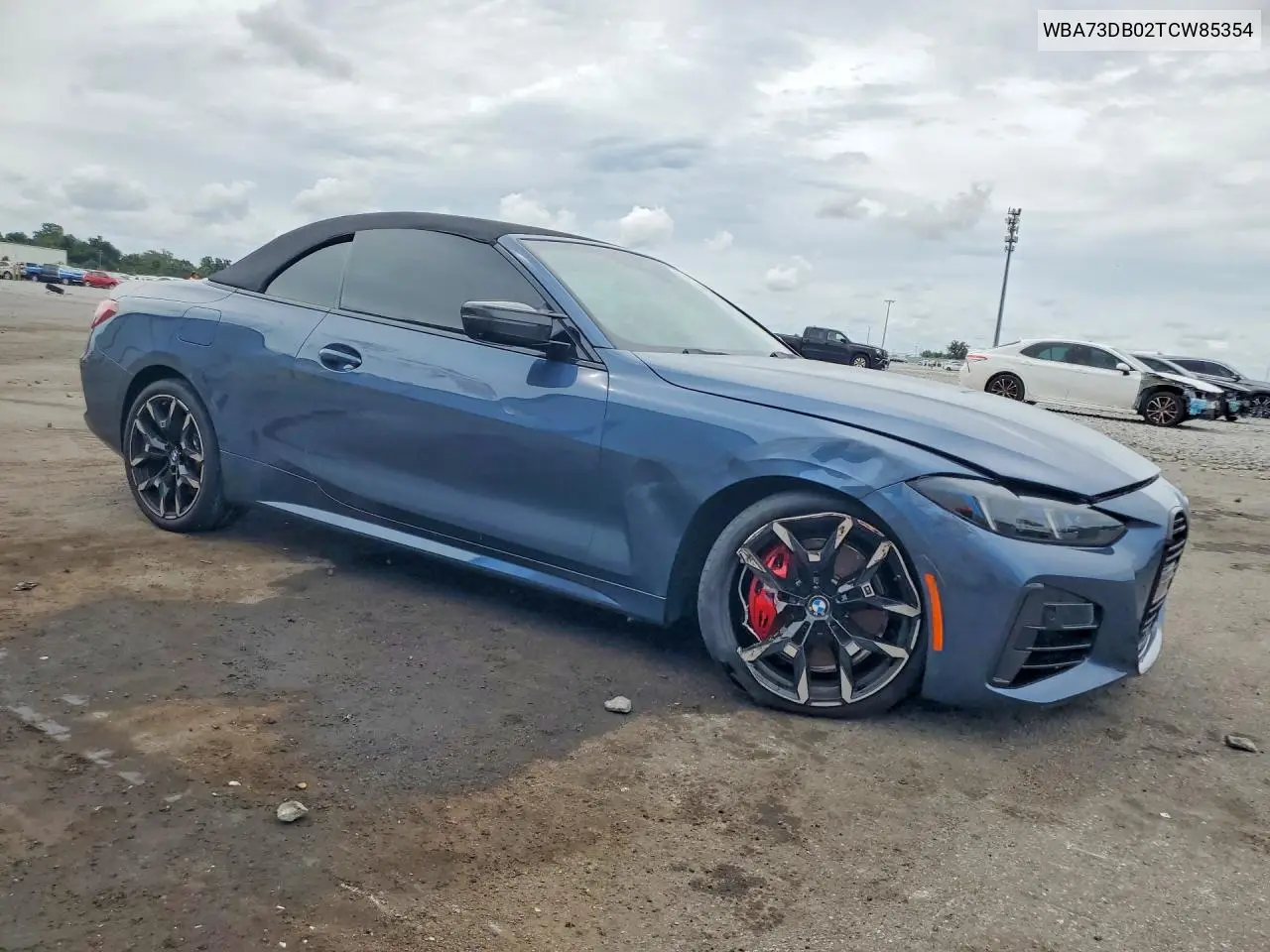 2026 BMW M440Xi VIN: WBA73DB02TCW85354 Lot: 55649166