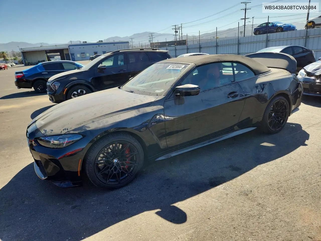 2026 BMW M4 VIN: WBS43BA08TCV63084 Lot: 57423066