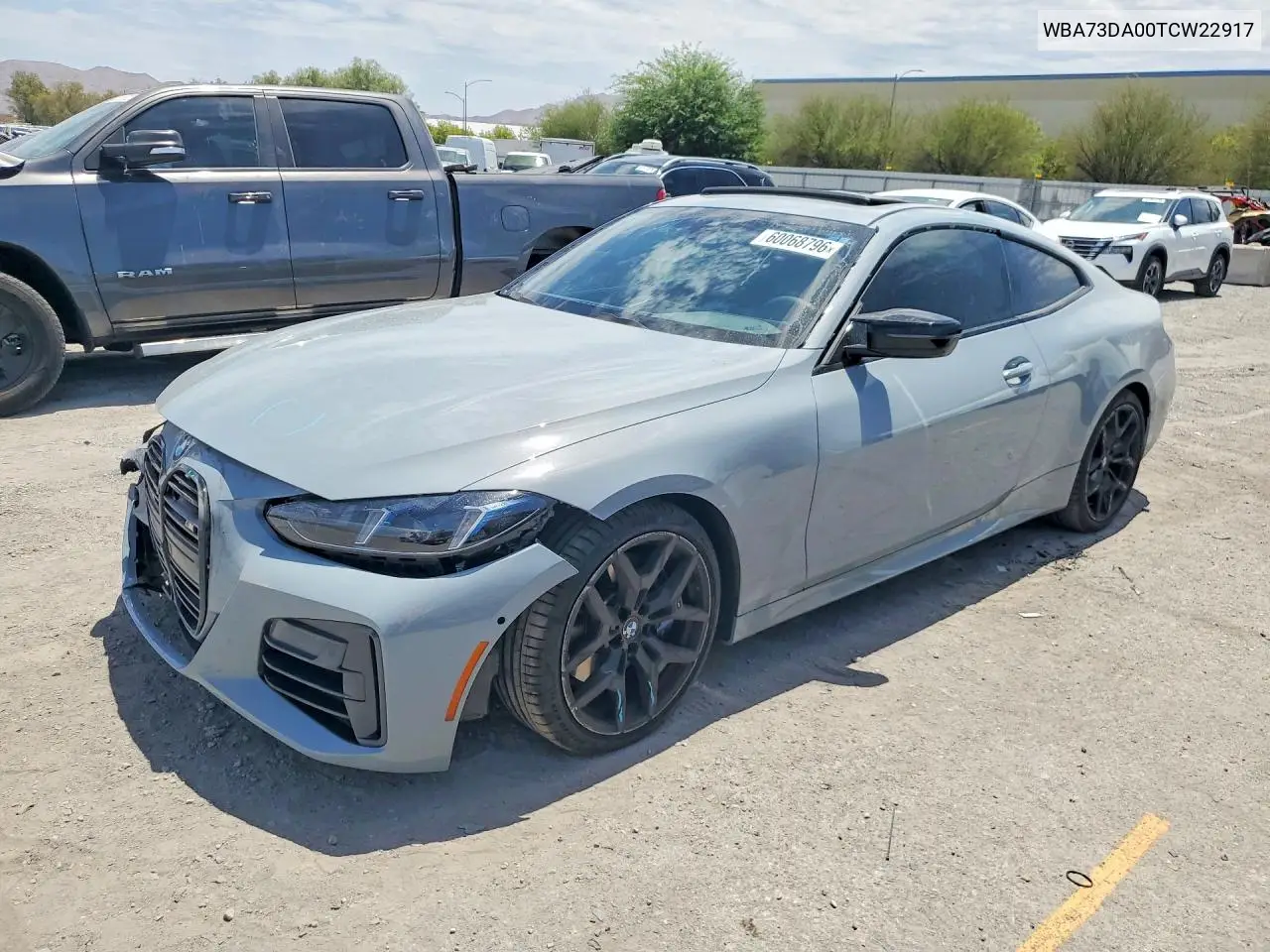 2026 BMW M440I VIN: WBA73DA00TCW22917 Lot: 60068796