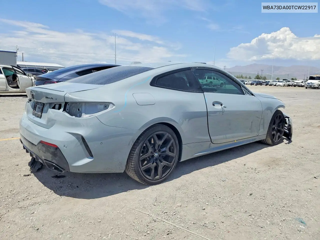 2026 BMW M440I VIN: WBA73DA00TCW22917 Lot: 60068796