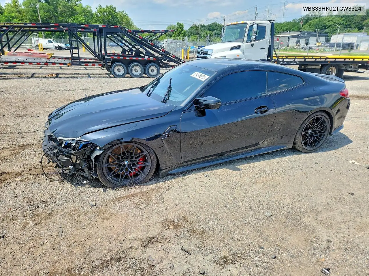 2026 BMW M4 Competition VIN: WBS33HK02TCW33241 Lot: 61475926