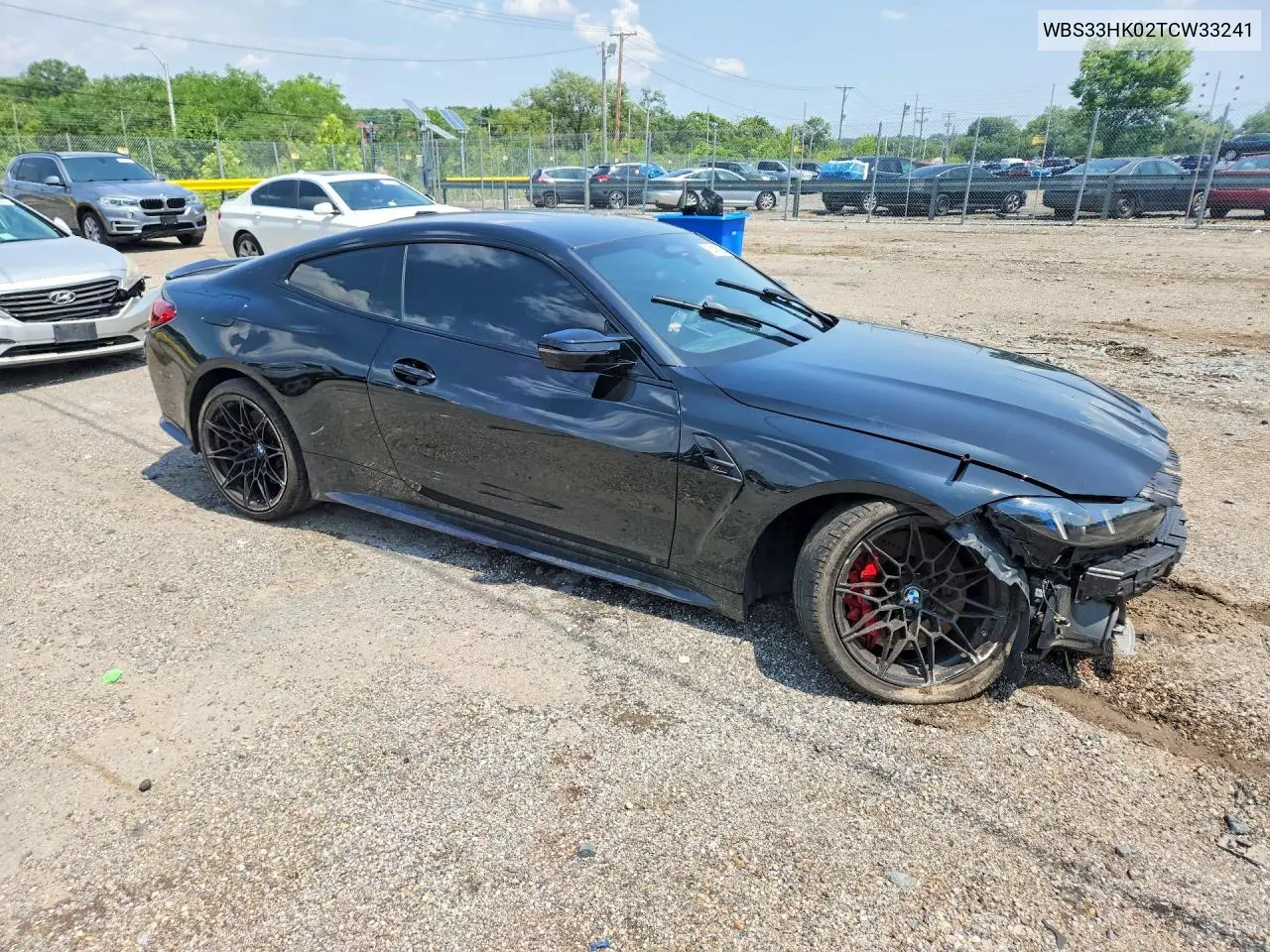 2026 BMW M4 Competition VIN: WBS33HK02TCW33241 Lot: 61475926