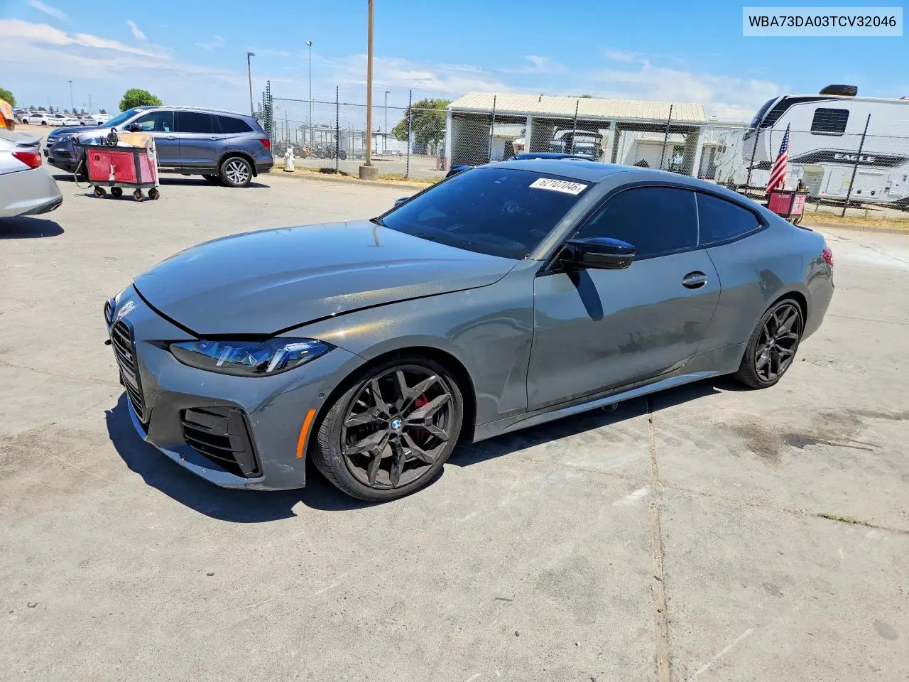 2026 BMW M440I VIN: WBA73DA03TCV32046 Lot: 62107046