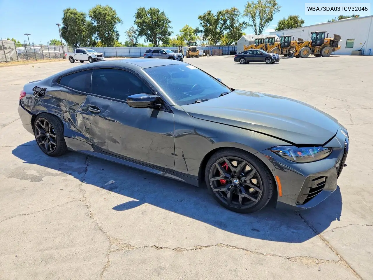 2026 BMW M440I VIN: WBA73DA03TCV32046 Lot: 62107046