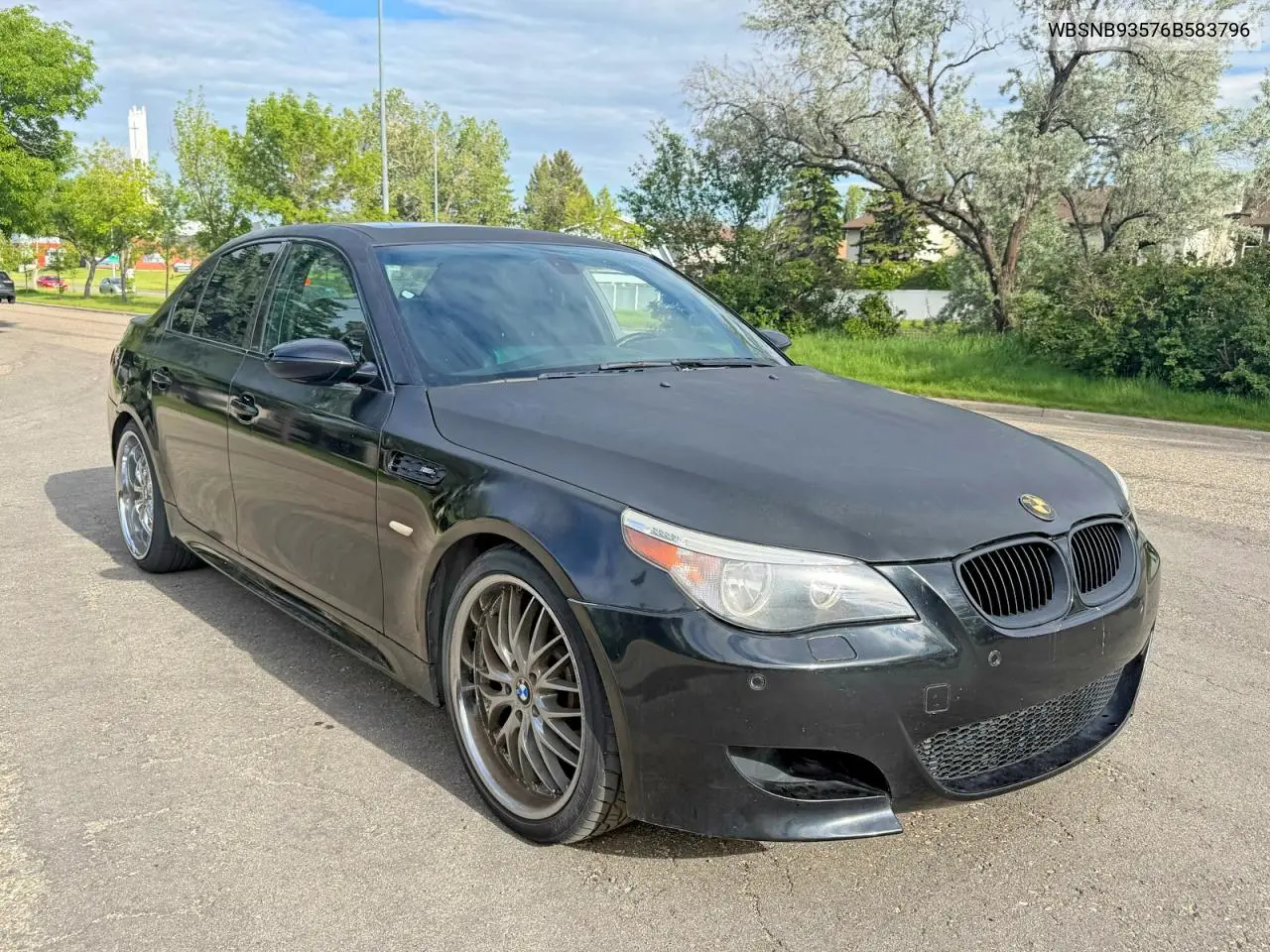 2006 BMW M5 VIN: WBSNB93576B583796 Lot: 57770236
