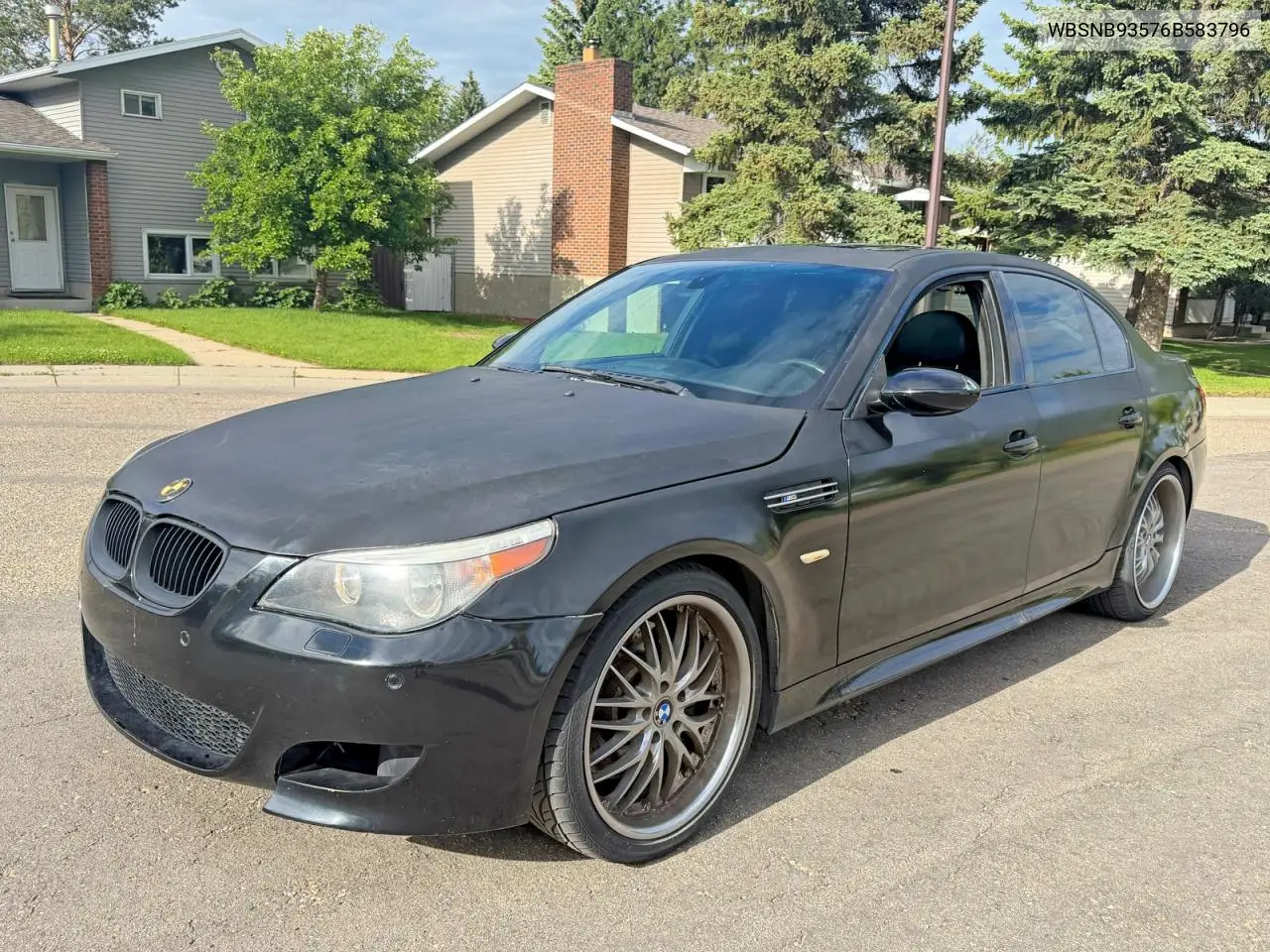2006 BMW M5 VIN: WBSNB93576B583796 Lot: 57770236