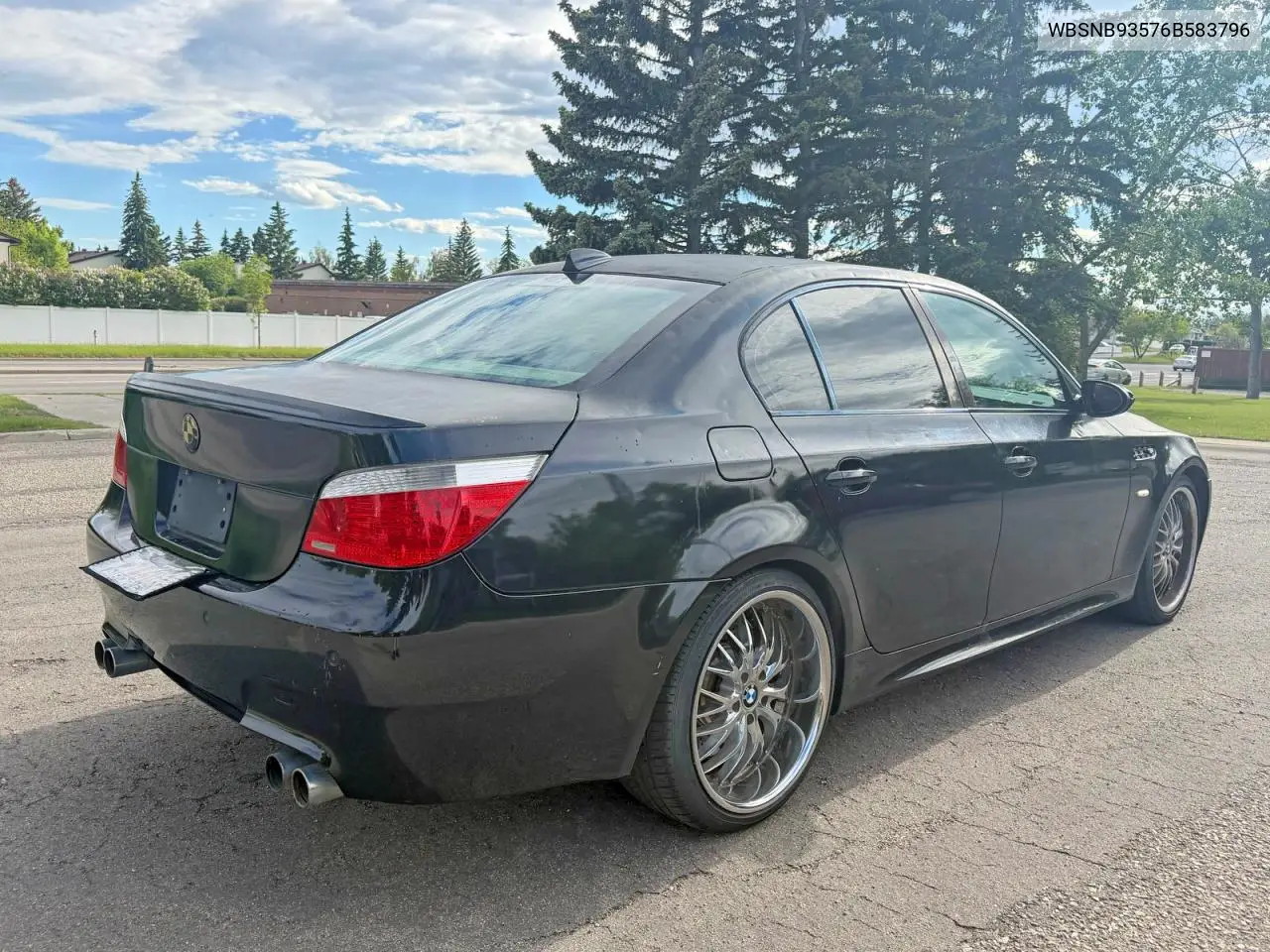 2006 BMW M5 VIN: WBSNB93576B583796 Lot: 57770236