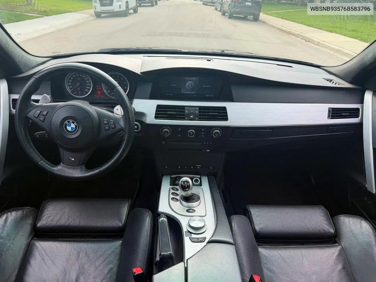 2006 BMW M5 VIN: WBSNB93576B583796 Lot: 57770236