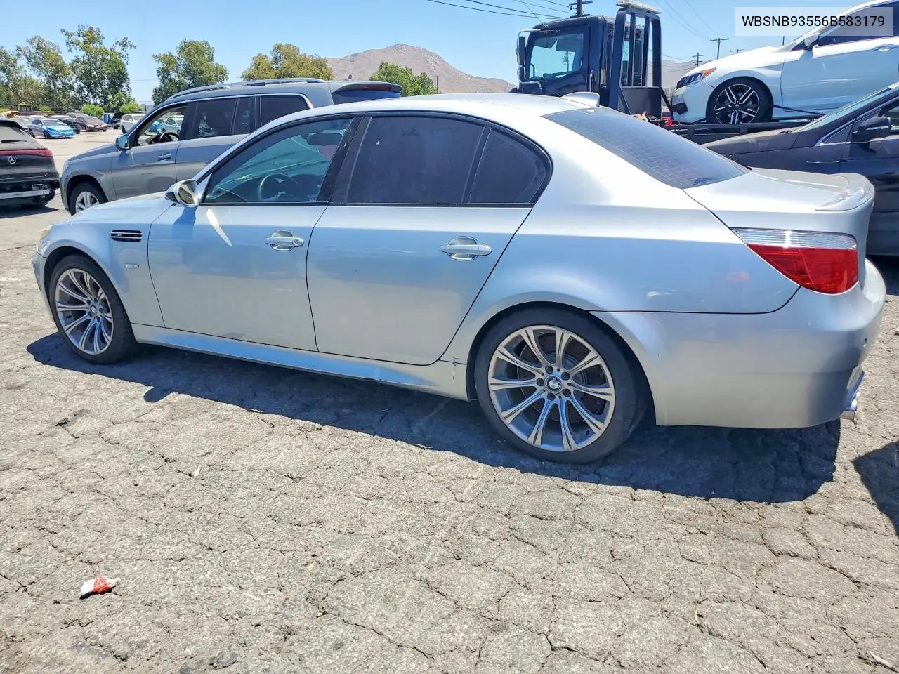 2006 BMW M5 VIN: WBSNB93556B583179 Lot: 60506066