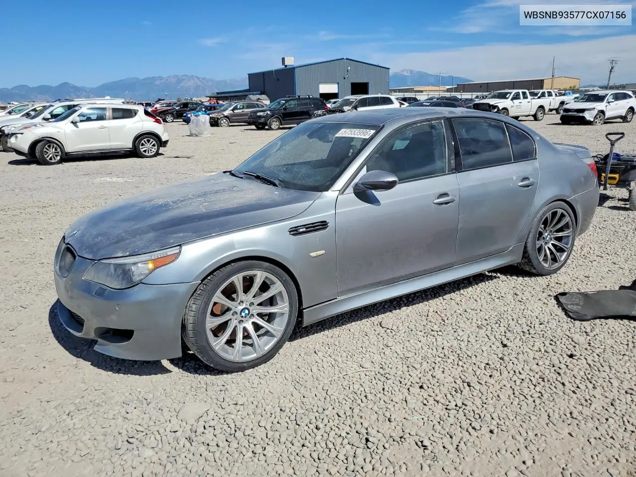 2007 BMW M5 VIN: WBSNB93577CX07156 Lot: 57553996