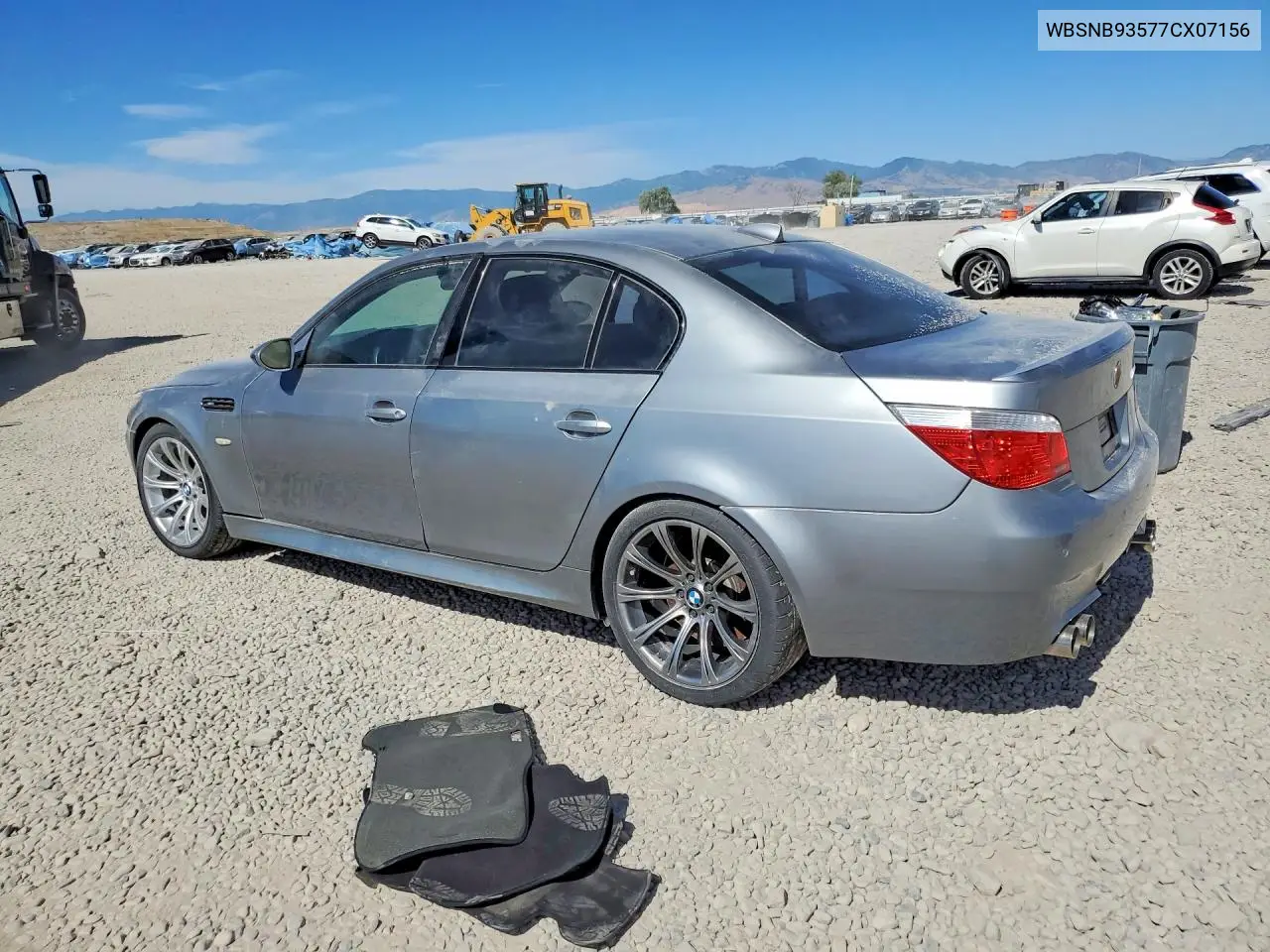 2007 BMW M5 VIN: WBSNB93577CX07156 Lot: 57553996