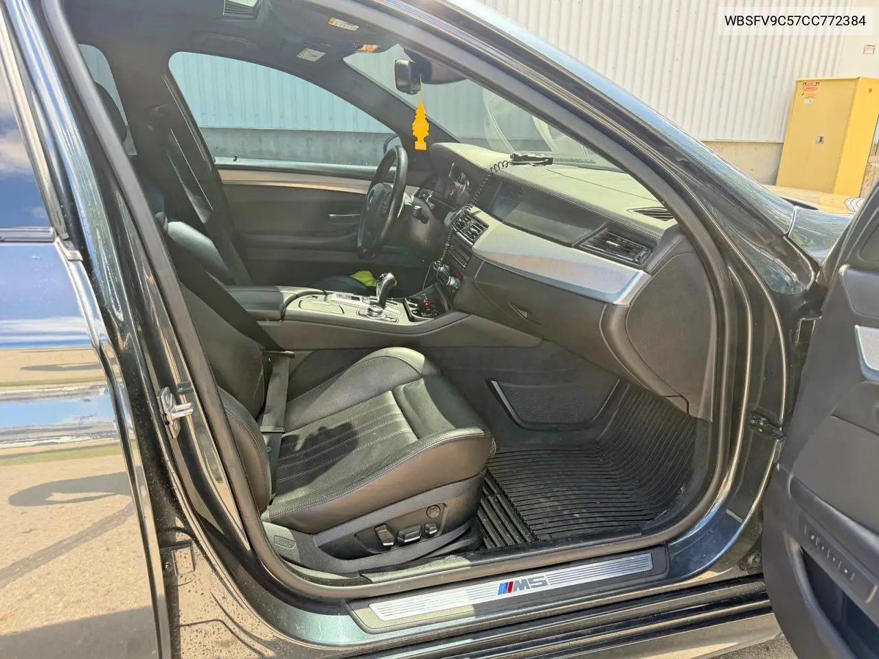 2012 BMW M5 VIN: WBSFV9C57CC772384 Lot: 56181486