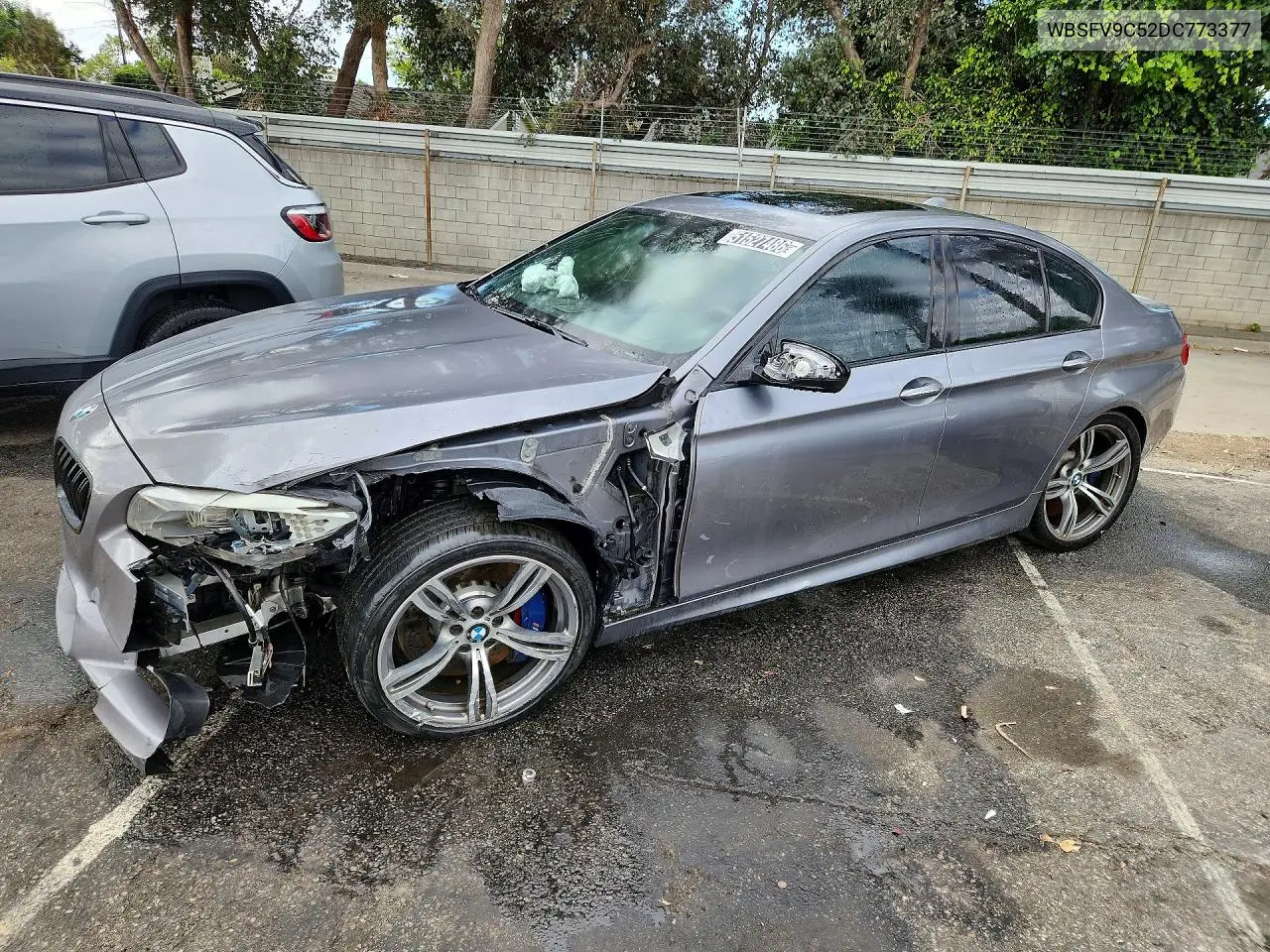 2013 BMW M5 VIN: WBSFV9C52DC773377 Lot: 51527486