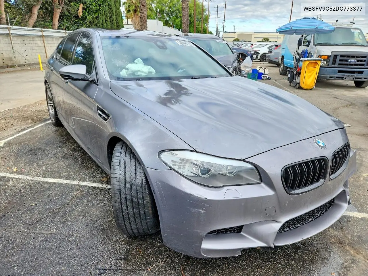 2013 BMW M5 VIN: WBSFV9C52DC773377 Lot: 51527486